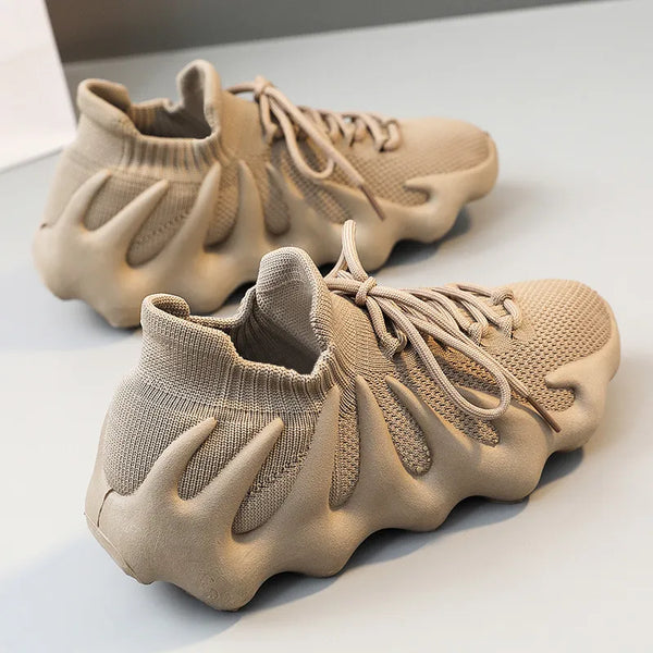 Mesh Lace-Up Sneakers