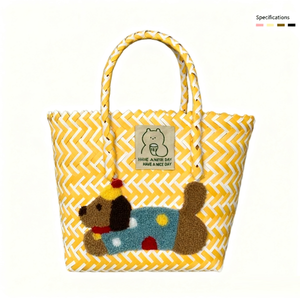 Dachshund Print Carryall