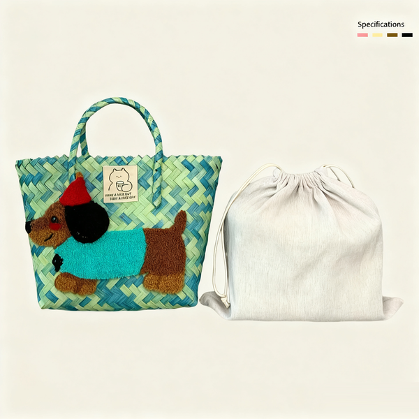 Dachshund Print Carryall