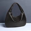 Crescent shaped women's bag