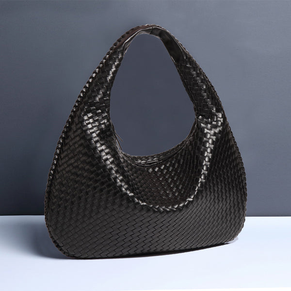 Crescent shaped women's bag
