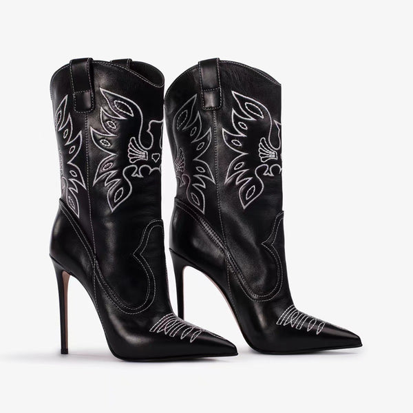 Cowgirl chic statement heels