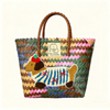Dachshund Print Carryall