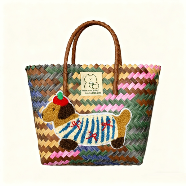 Dachshund Print Carryall