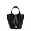 Luxury Leather Bucket Bag