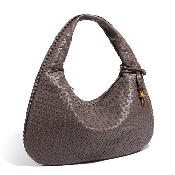 Crescent shaped women's bag