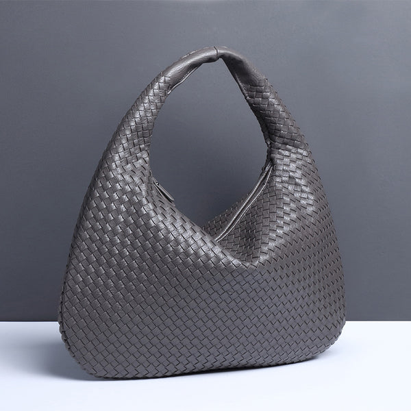Crescent shaped women's bag