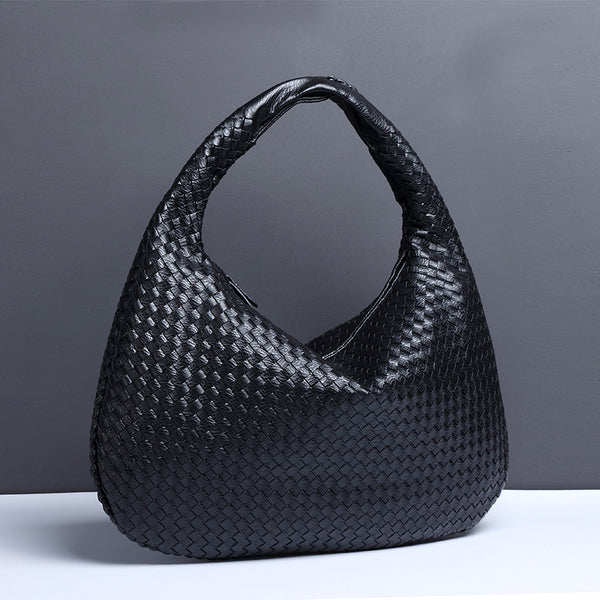 Crescent shaped women's bag