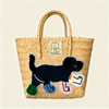 Dachshund Print Carryall