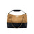 Crossbody leather tote bag