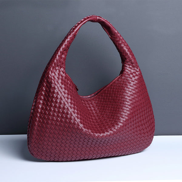 Crescent shaped women's bag