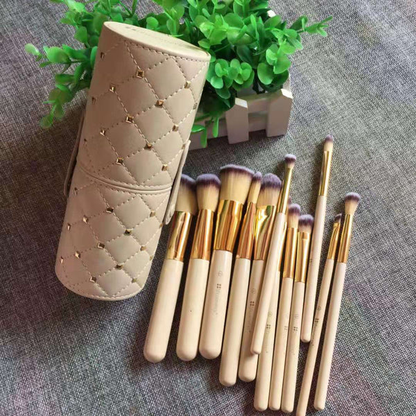 "12-Piece Makeup Brush Set"