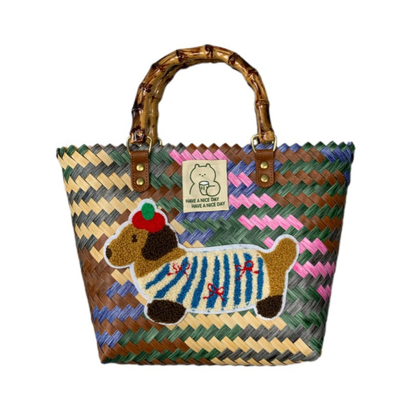 Dachshund Print Carryall