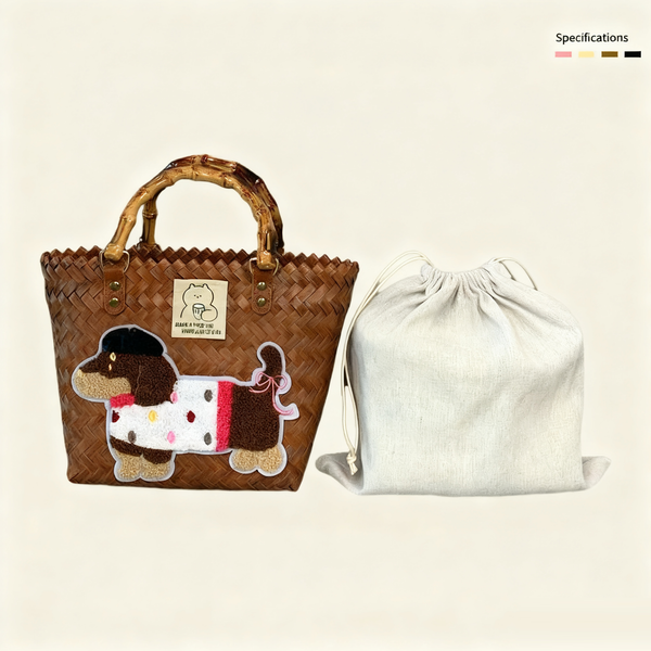 Dachshund Print Carryall