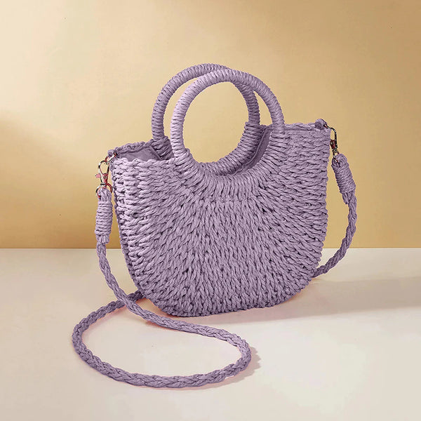 Woven Grass Beach Tote