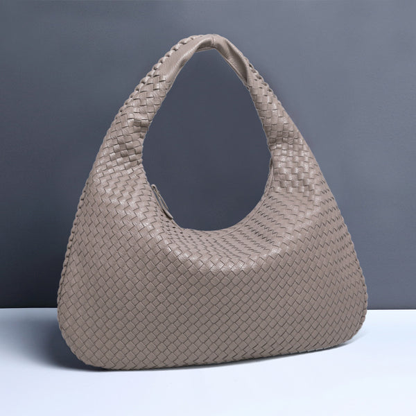 Crescent shaped women's bag