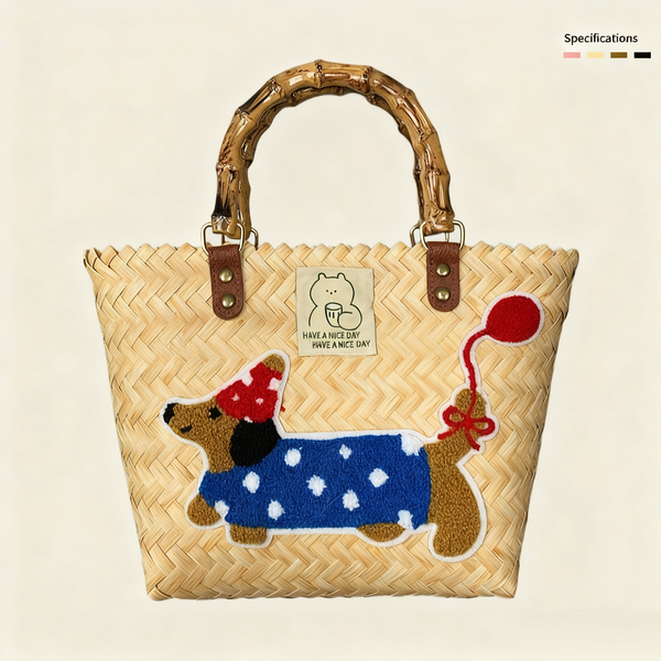 Dachshund Print Carryall