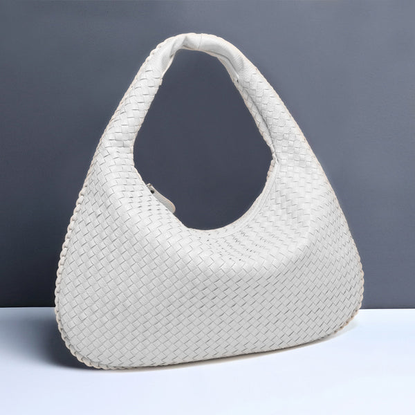Crescent shaped women's bag