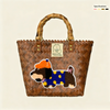 Dachshund Print Carryall