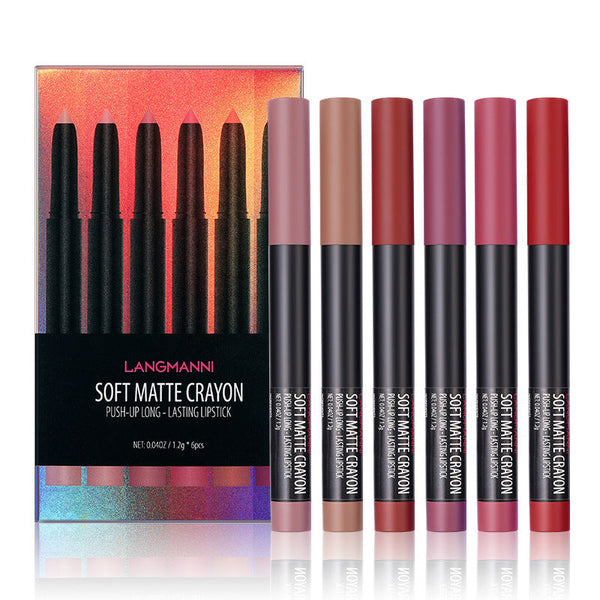 Matte Makeup Lipstick Set Of Six