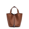 Luxury Leather Bucket Bag