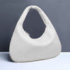 Crescent shaped women's bag